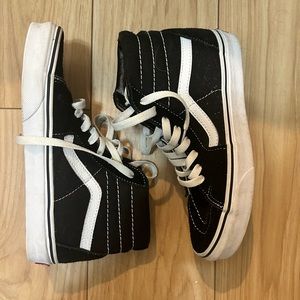 Black High Top Vans